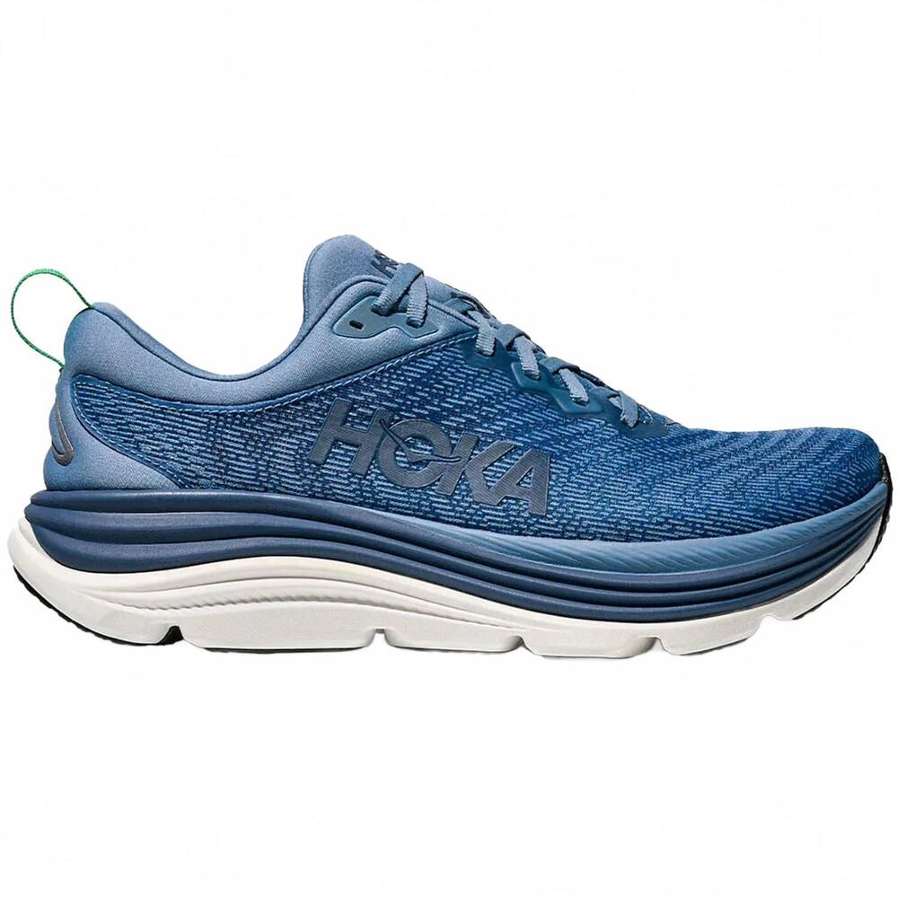 NEW HOKA men's gaviota 5 running shoes - wide in downpour thunder cloud